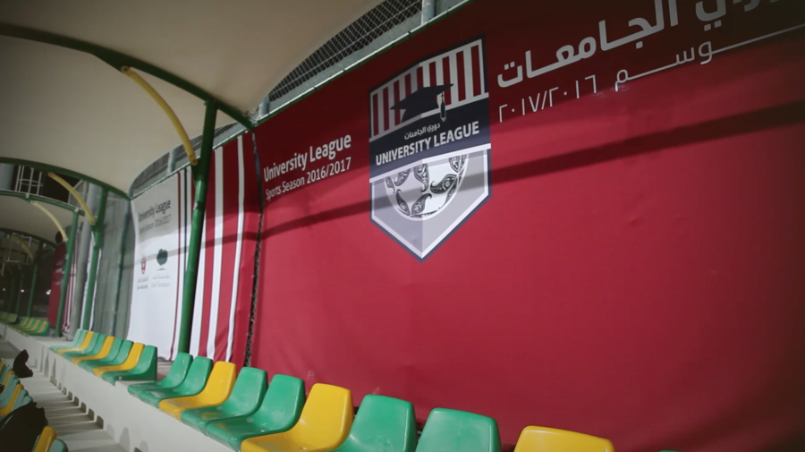 University teams face off in football league