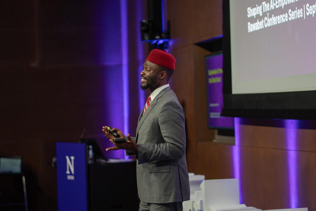 Jake Okechukwu Effoduh at the AI RAWABET Conference